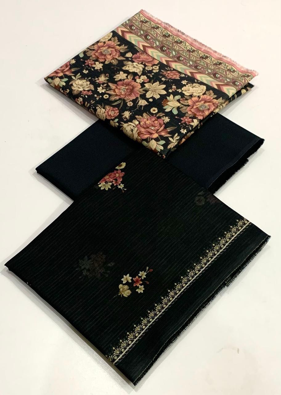 Bin Saeed 💯 Original Printed 3pc Collection