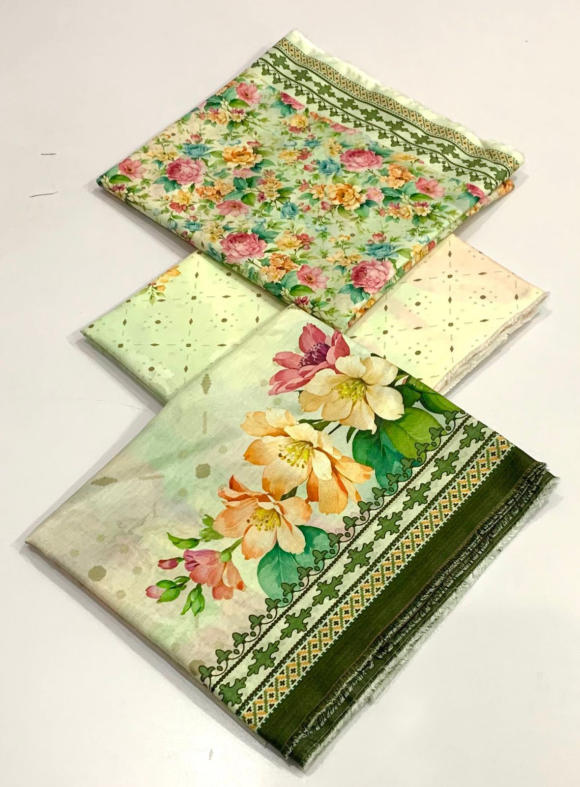 Bin Saeed 💯 Original Printed 3pc Collection