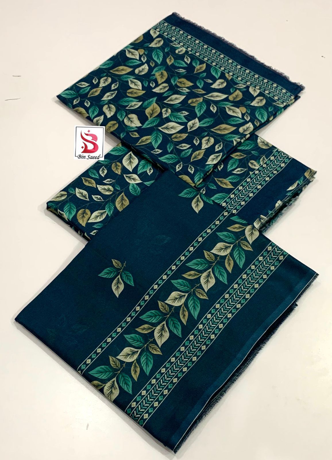 Bin Saeed 💯 Original Printed 3pc Collection