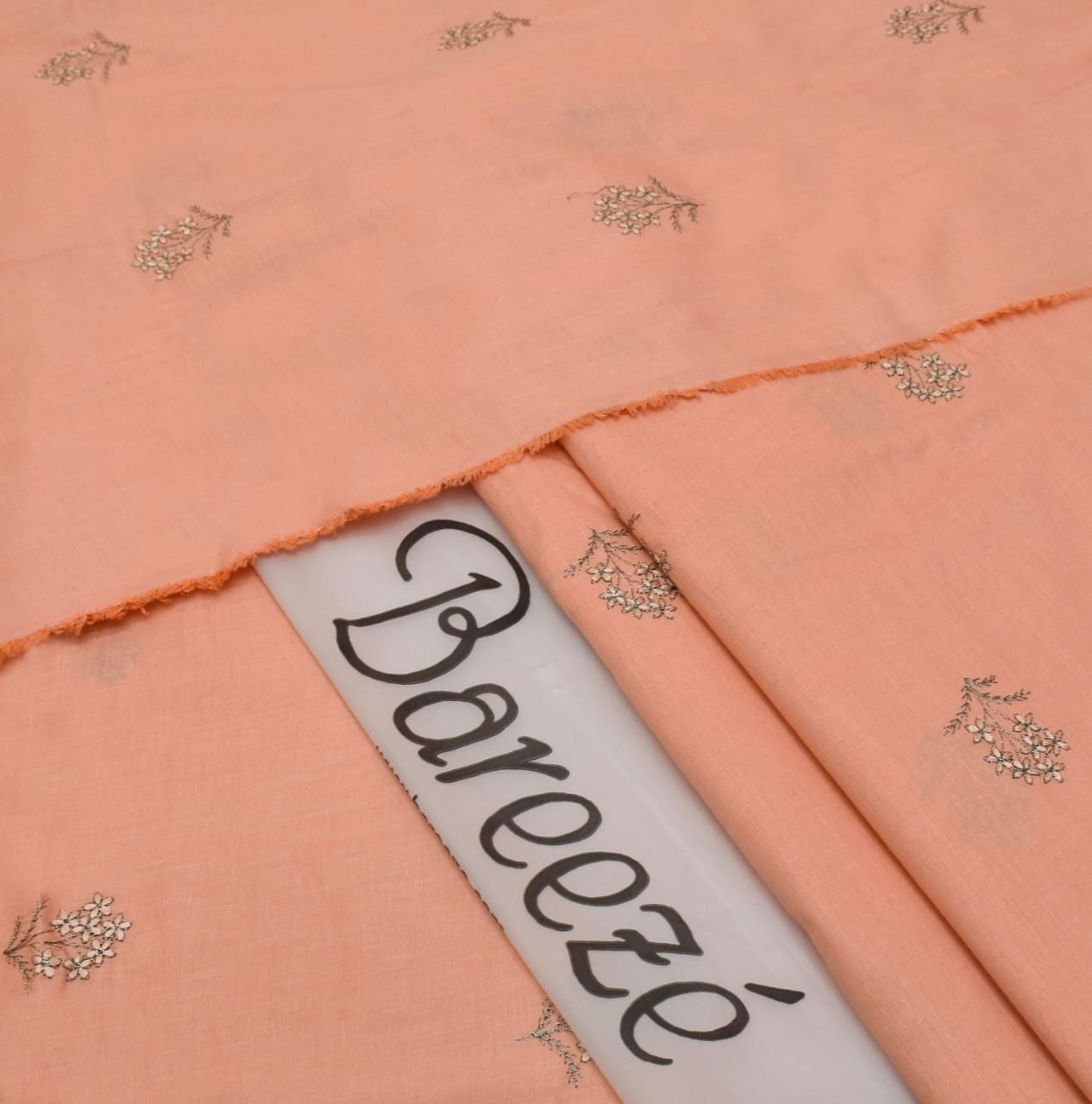 BAREEZE PURE LAWN 2PC EMBROIDERED