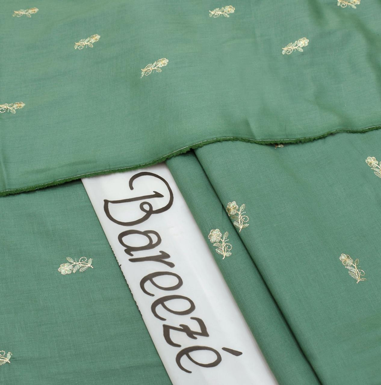 BAREEZE PURE LAWN 2PC EMBROIDERED