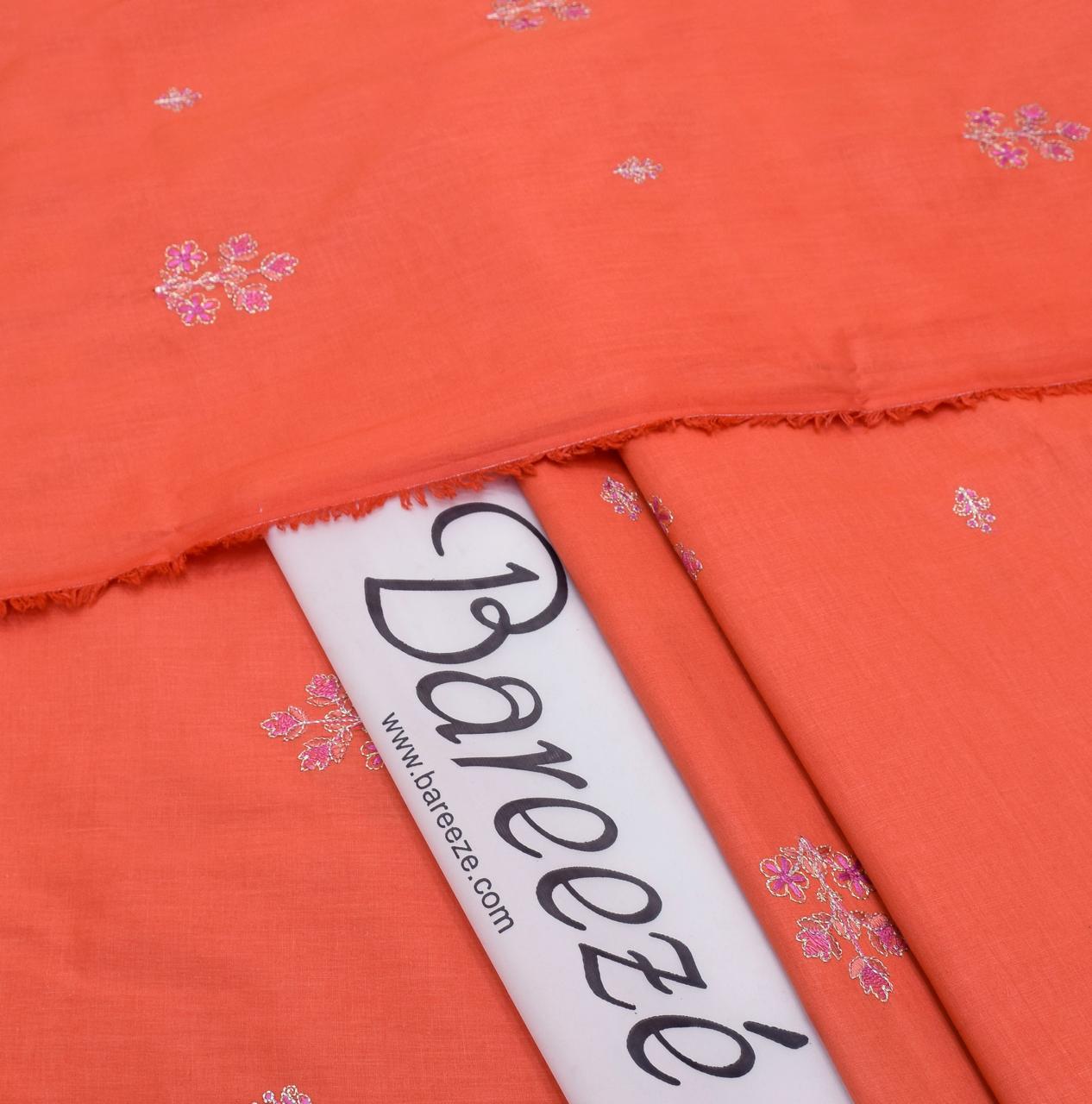 BAREEZE PURE LAWN 2PC EMBROIDERED