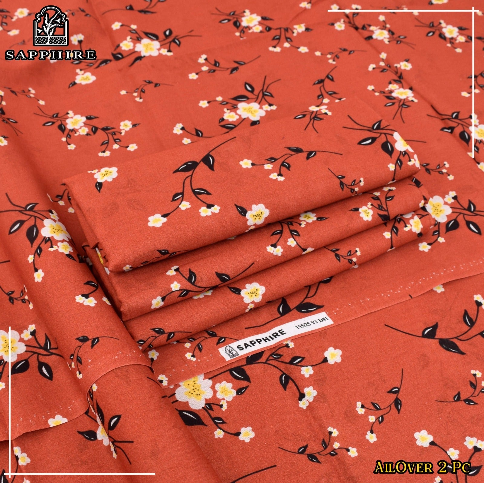 Sapphire LAWN 2pc all over