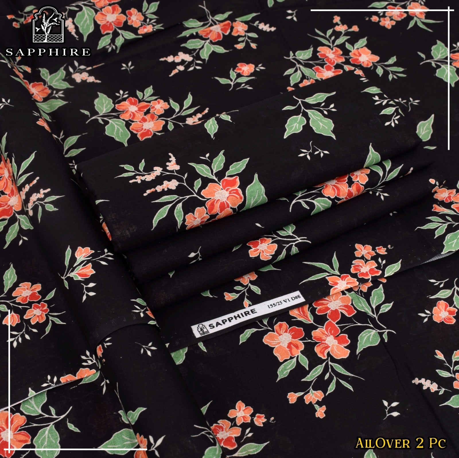 Sapphire LAWN 2pc all over