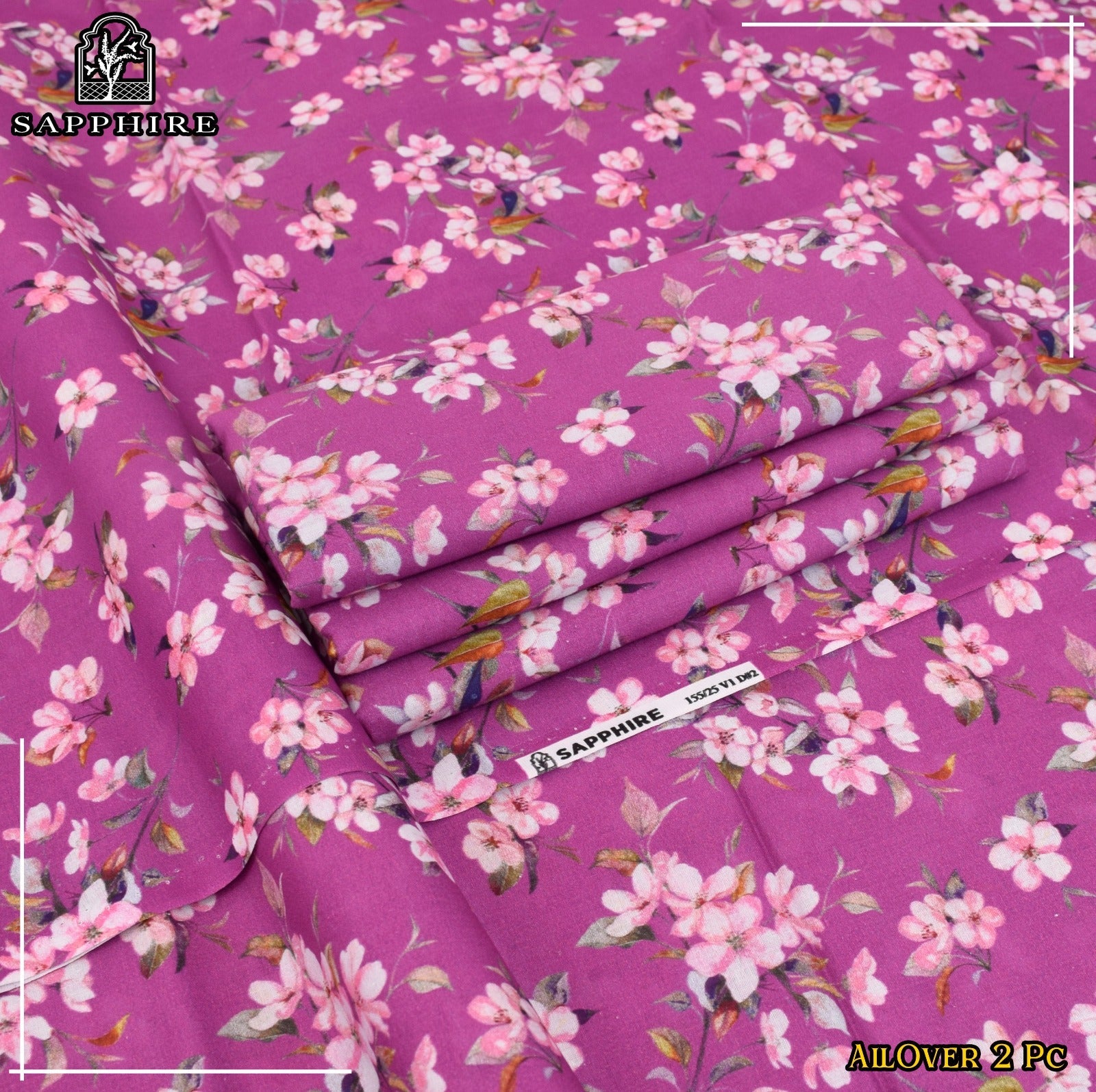 Sapphire LAWN 2pc all over