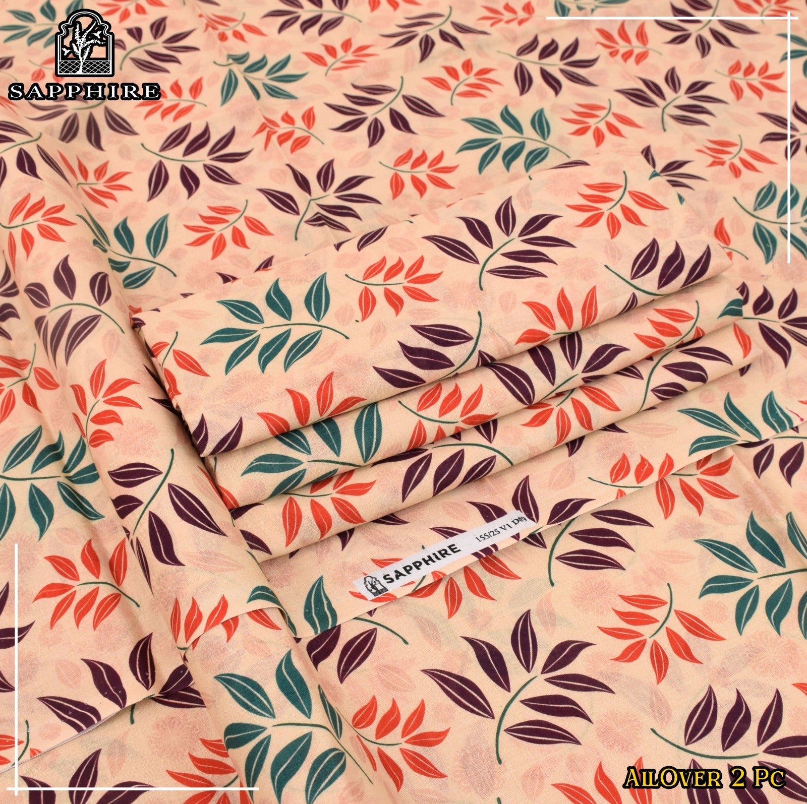 Sapphire LAWN 2pc all over