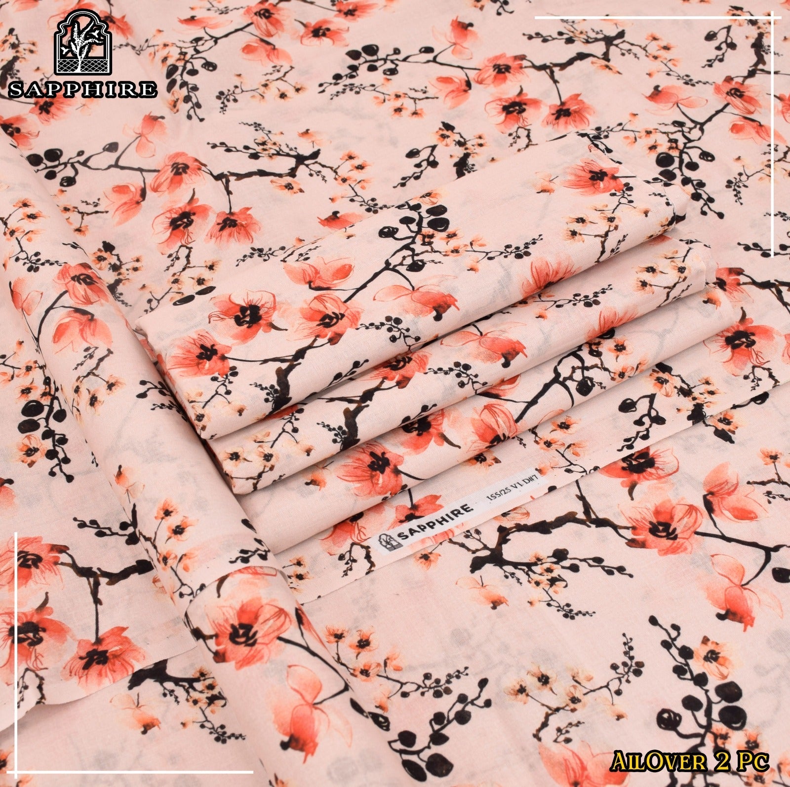 Sapphire LAWN 2pc all over