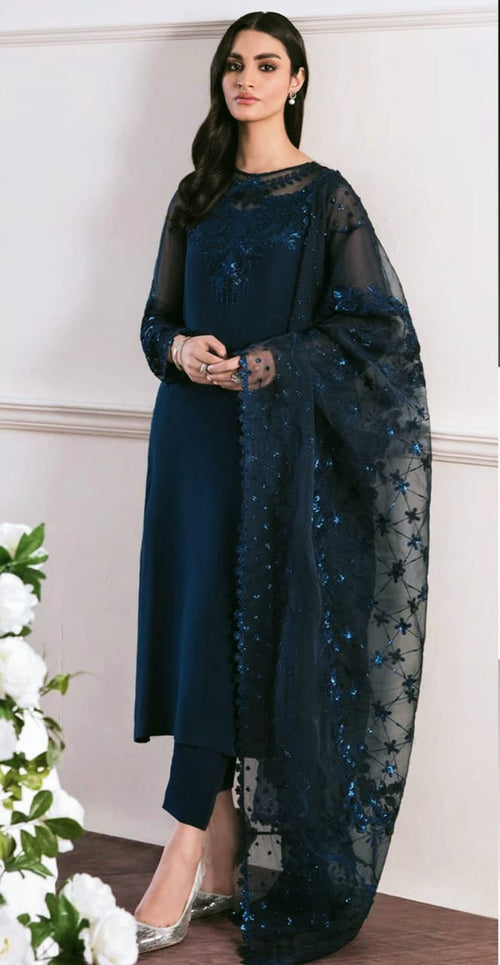 Baroque embroidered suit