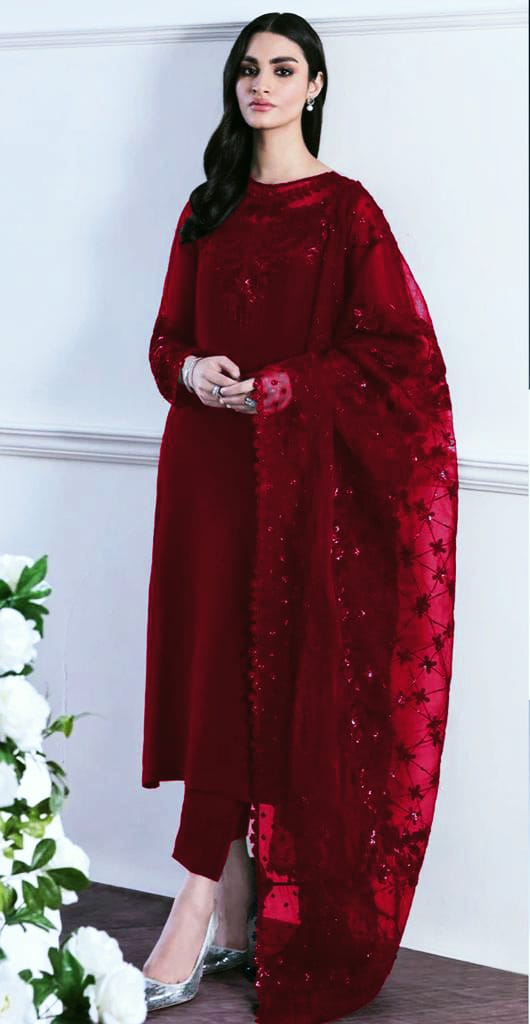Baroque embroidered suit